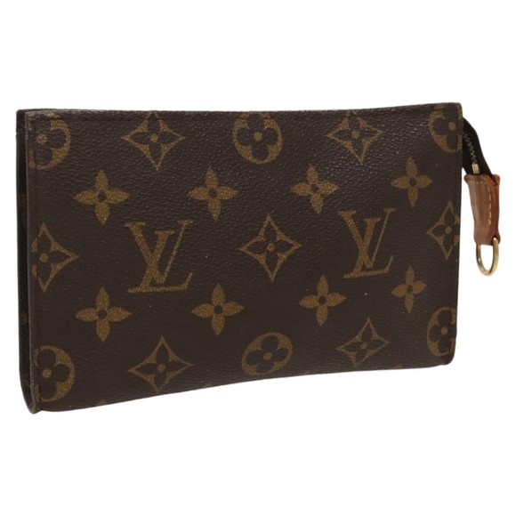 LOUIS VUITTON Monogram Bucket PM Accessory Pouch LV Auth th5421 - Picture 1 of 16